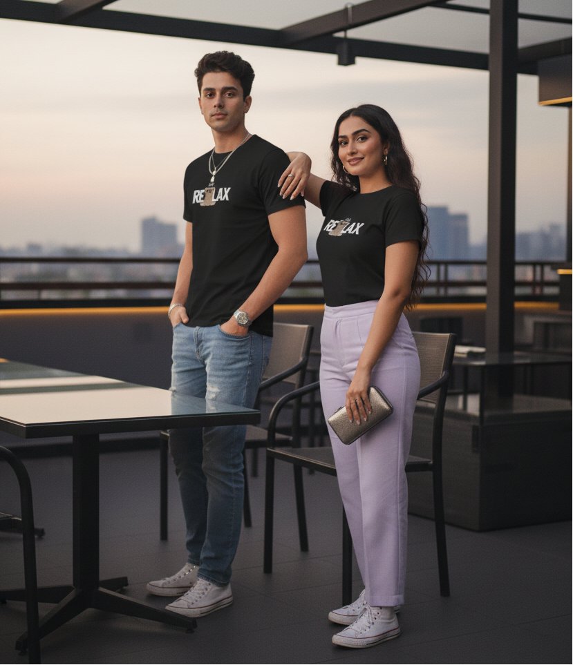 Evora “Just Relax” Unisex Graphic T-Shirt