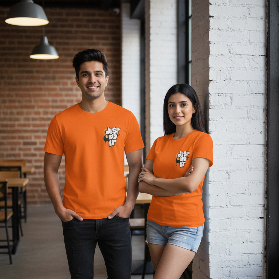 Just Do It Drip Graphic T-Shirt | Unisex Streetwear Tee by Evora