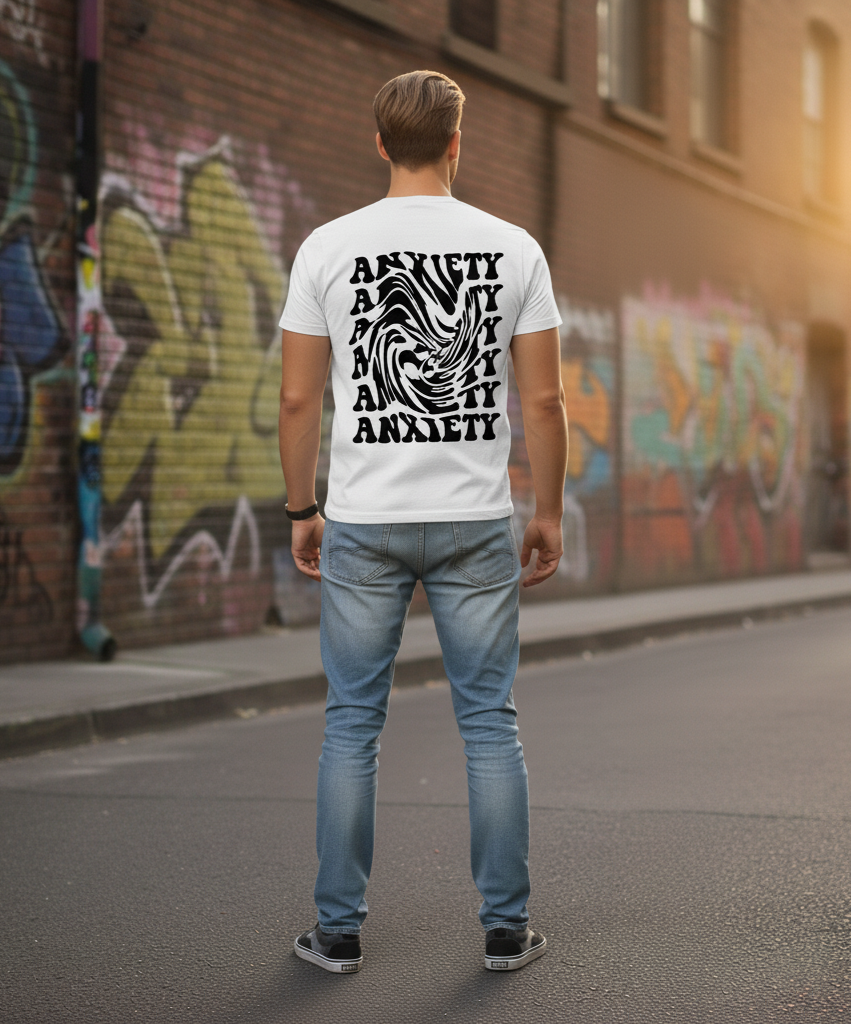 Don't Look Back" Bold Graphic T-Shirt