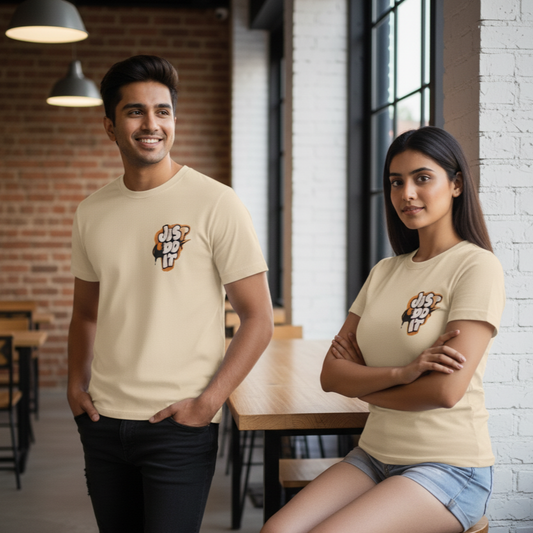 Just Do It Drip Graphic T-Shirt | Unisex Streetwear Tee by Evora