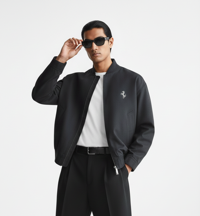 Elite Shadow Men’s Premium Bomber Jacket