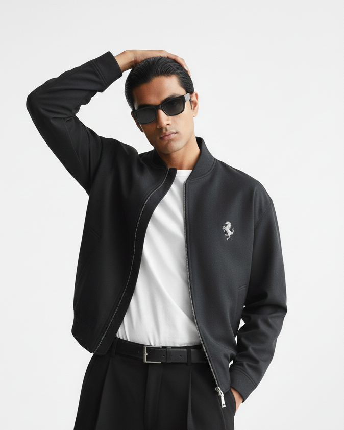 Elite Shadow Men’s Premium Bomber Jacket