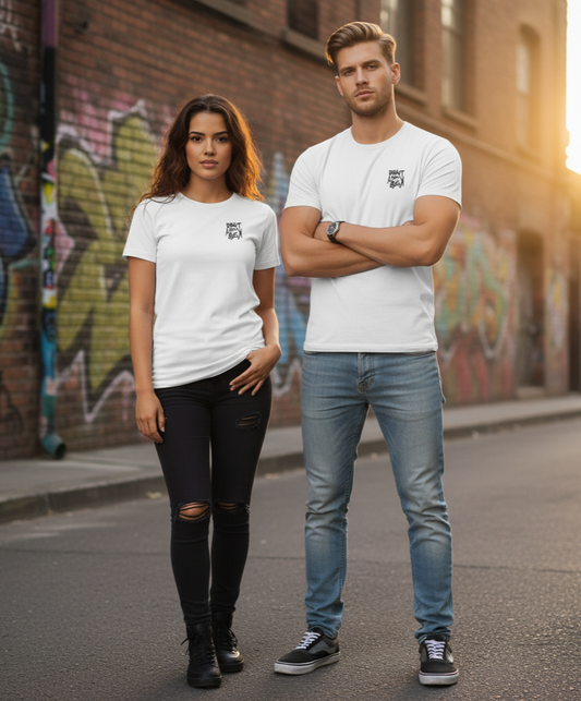 Don't Look Back" Bold Graphic T-Shirt