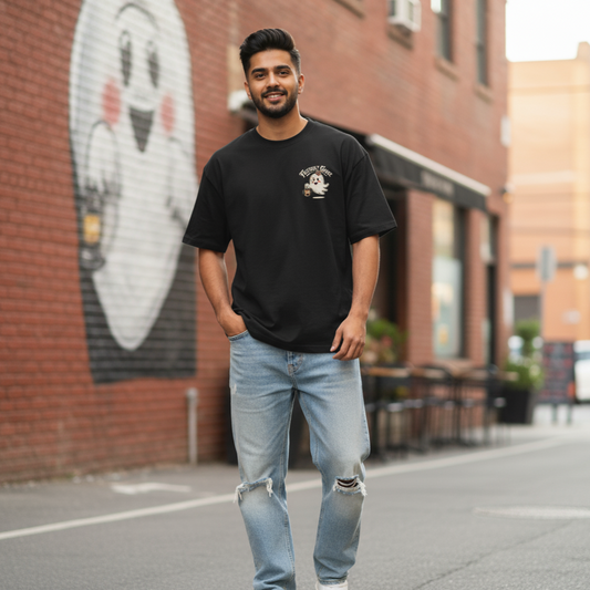 Friendly Ghost Oversized Tshirt | Unisex
